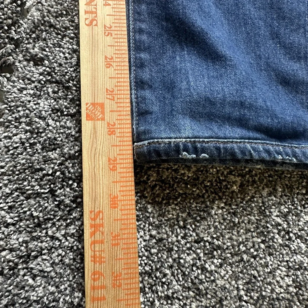 AG Adriano Goldschmied The Tellis Jeans Mens 32x32‎ Blue Slim Straight Zip Fly